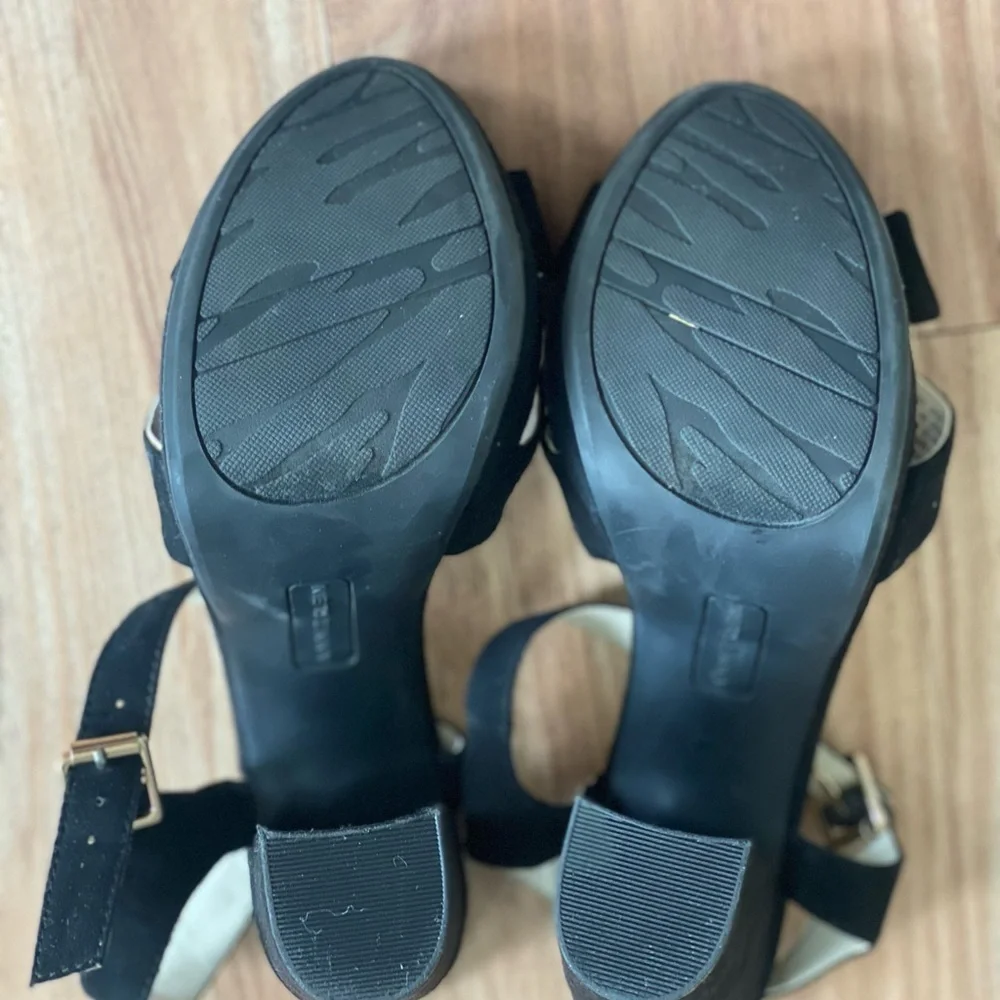 Anne Klein High Top Flats with Straps